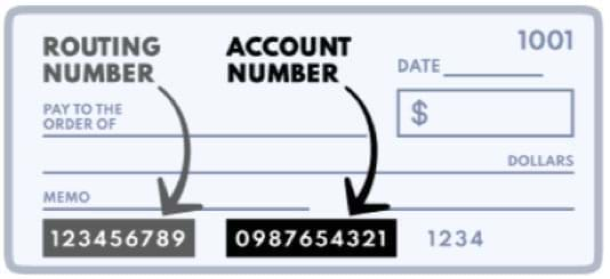 What is your bank routing number